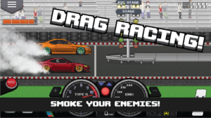 تحميل لعبة  Pixel Car Racer 1