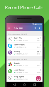 تحميل برنامج تسجيل المكالمات Cube ACR تحديث جديد 2024 آخر إصدار 1