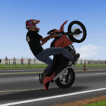 moto wheelie 3d