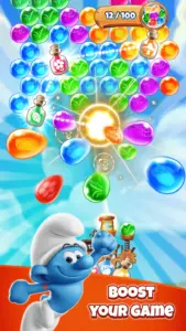 Smurfs Bubble Shooter Story 2