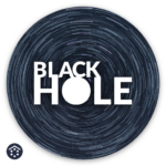 black hole lock screen